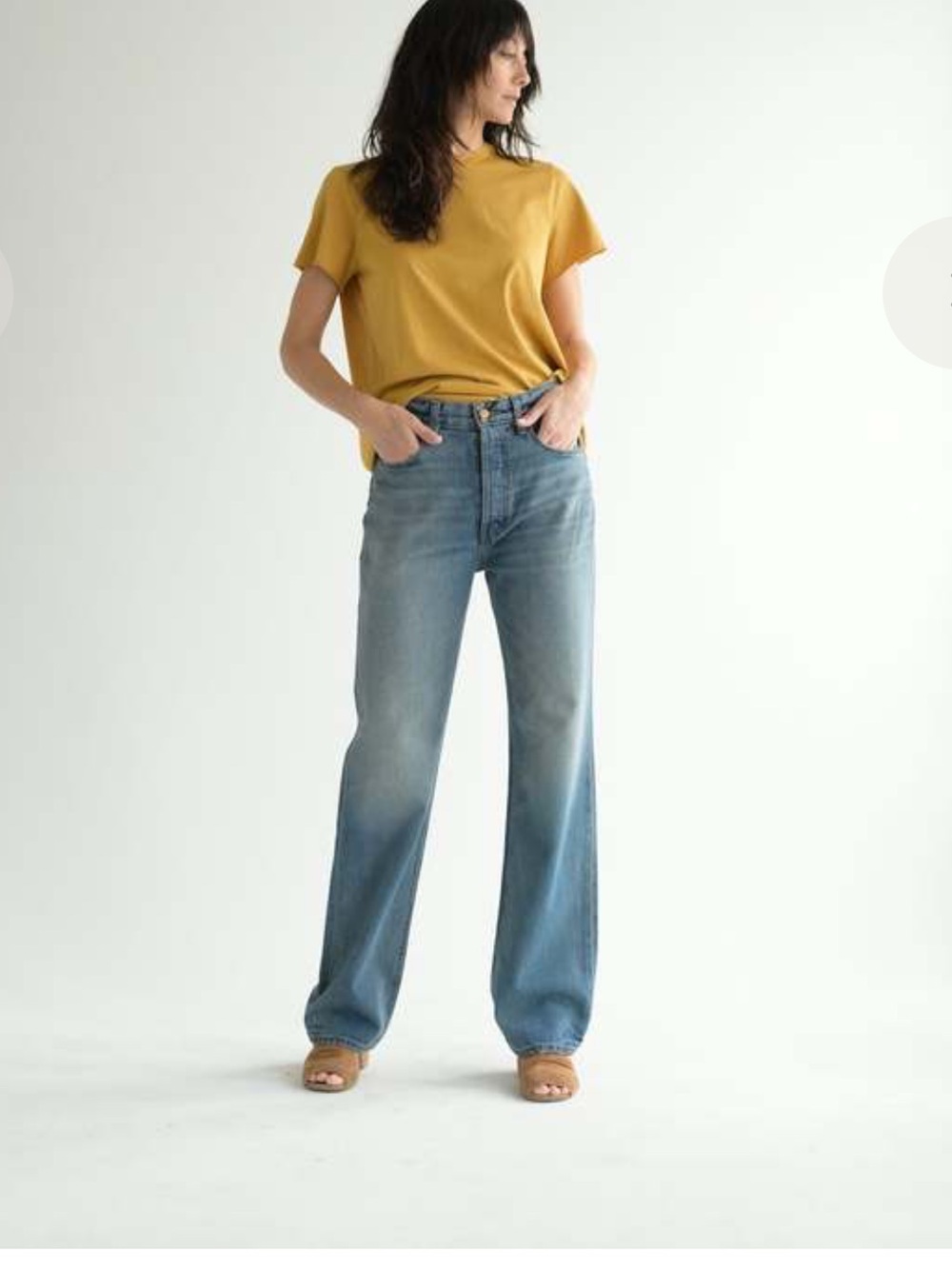 Straight Leg Women’s Jeans in Light Blue